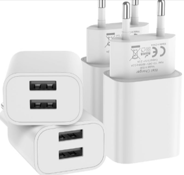 4er-Pack-USB-ladegerät-für-iPhone-15-14-Plus-Pro-Max-13-12-11-SE-Samsung-Android-Adapter-iPhone-ladegerät-Ladestecker-Power-USB-stecker-Netzteil-Amazon-de-Elektronik-Foto