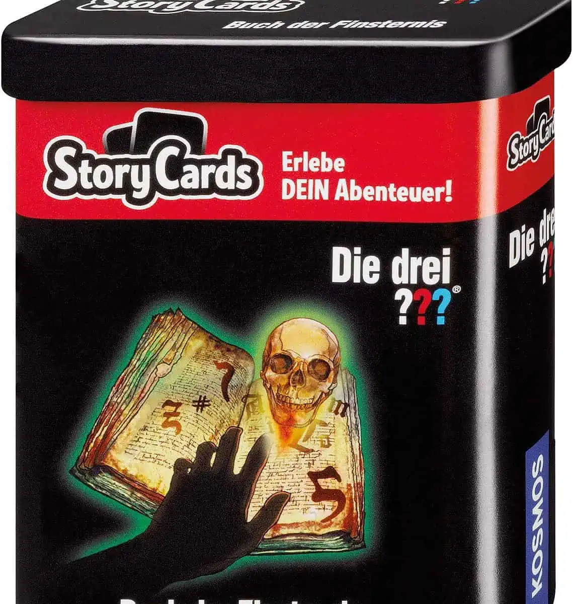 Kosmos – Story Cards – Die drei??? Buch der Finsternis (688028) Gesellschaftsspiel für 4,00 € inkl. Prime-Versand (statt 10,04 €)