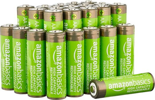 Amazon Basics wiederaufladbare AA Batterien