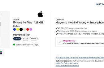 Apple iPhone Plus + Telekom Magenta M Young GB G