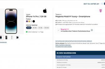 Apple iPhone Pro + Magenta Mobil M Young GB