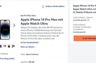 Apple iPhone Pro Max +Apple Watch Ultra mit O Mobile M Boost + GB