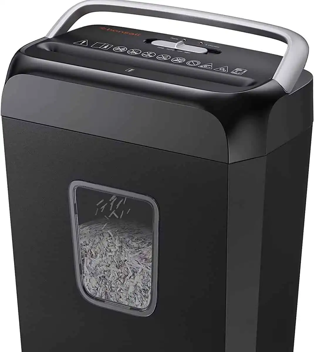 Bonsaii Aktenvernichter, 6 Blatt Kreuzschnitt Papierschredder für Zuhause und Kleine Büros – 13 Liter Papierkorb (C237-B) für 29,99 € inkl. Versand (statt 43,79 €)