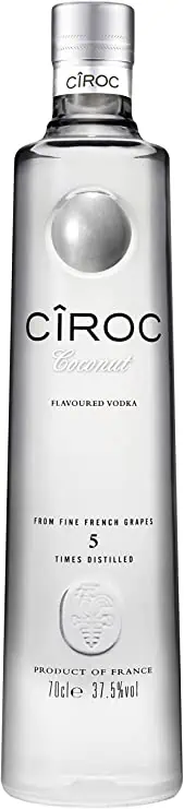 CîROC Coconut Premium Wodka (37,5% 0,7l) ab 22,49 € inkl. Prime-Versand