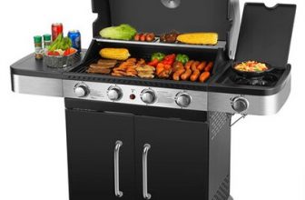 El Fuego Gasgrill Burlington Brenner mit Seitenbrenner Schwarz kaufen bei OBI