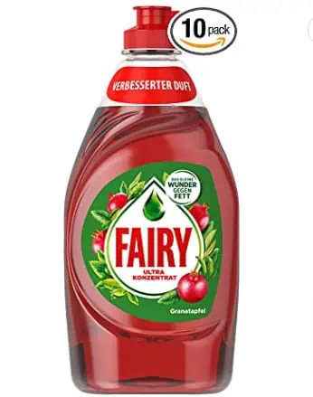 10er Pack Fairy Spülmittel Granatapfel für 10,71 € (Prime) (statt 19,00 €)