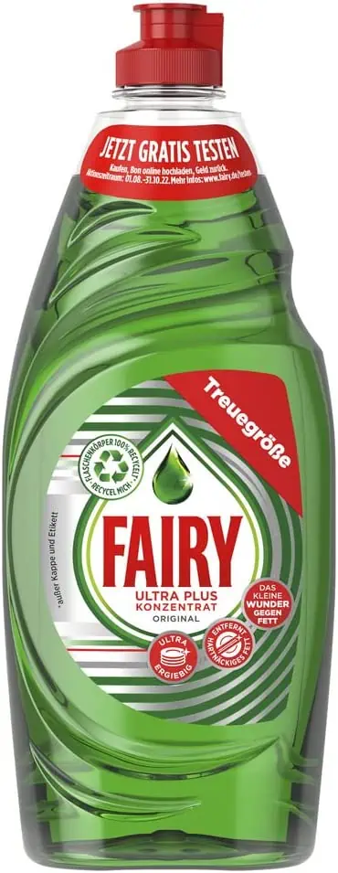Fairy Spülmittel Original Ultra Plus 625 ml ab 1,49 € inkl. Prime-Versand
