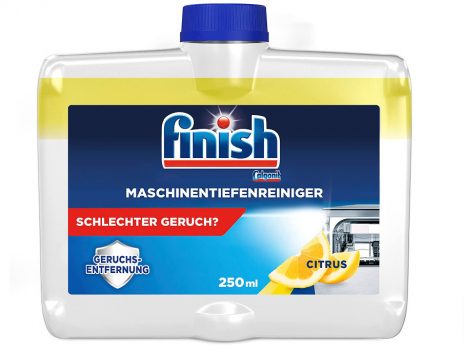 Finish Maschinentiefenreiniger Citrus – Flüssiger Maschinenreiniger gegen Kalk und Fett für eine saubere