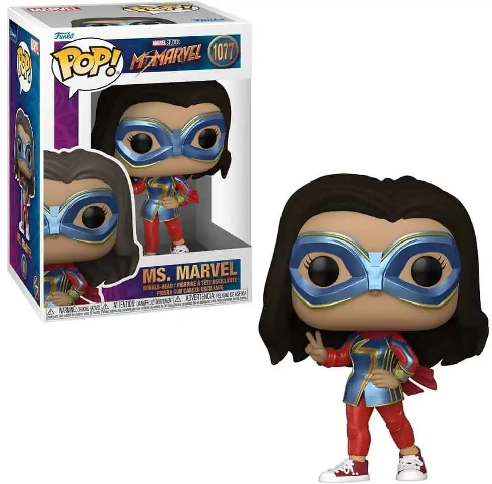 Funko POP! Marvel – Ms. Marvel Figur für 5,00 € inkl. Prime-Versand (statt 17,94 €)