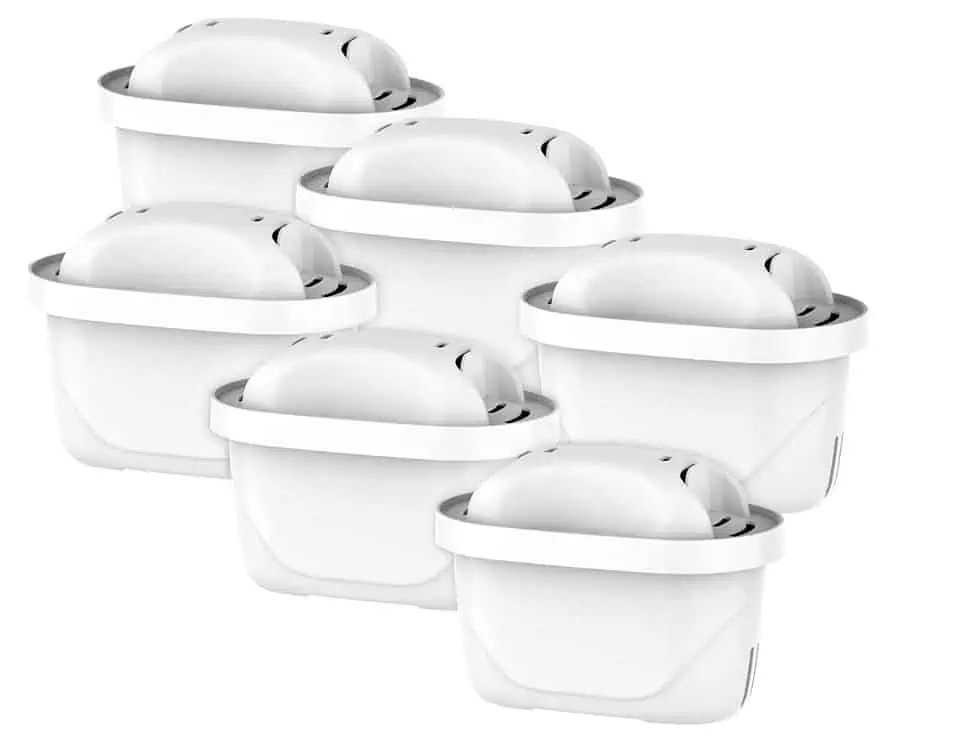 GLACIER FRESH Wasserfilter kartuschen, kompatibel mit BRITA Mavea Maxtra+, Style, Marella, Elemaris, XL, Fun – 6er Pack ab 11,49 € inkl. Prime-Versand (statt 22,99 €)