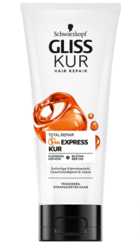 Gliss Kur Minute Express Kur Total Repair ml Haarkur mit Keratin