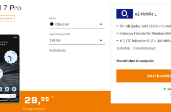 Google Pixel + o Mobile L mit + GB