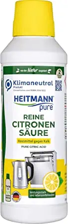 HEITMANN pure Reine Citronensäure 🍋 500g ab 2,34 € inkl. Prime-Versand
