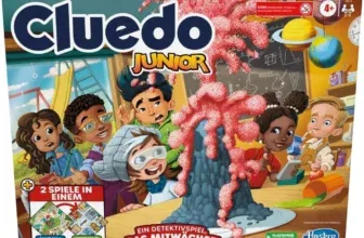 Hasbro Cluedo Junior (2-seitiges Spielbrett)