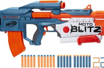 Hasbro Elite . Motoblitz Blaster CS ( Darts motorisiert, Airblitz Darts auf einmal)