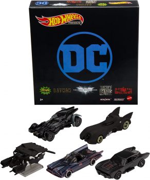 Hot Wheels Premium Batman Bundle er Pack Batmobil Modelle