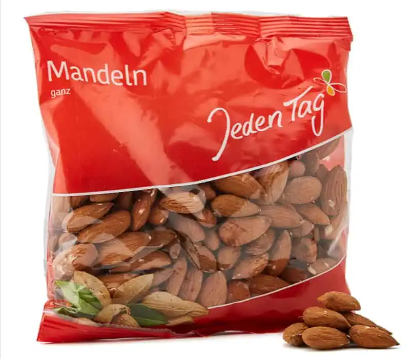 Jeden Tag Mandeln ganz Beutel, 200 g (1er Pack) ab 1,79 € inkl. Prime-Versand (statt 2,29 €)