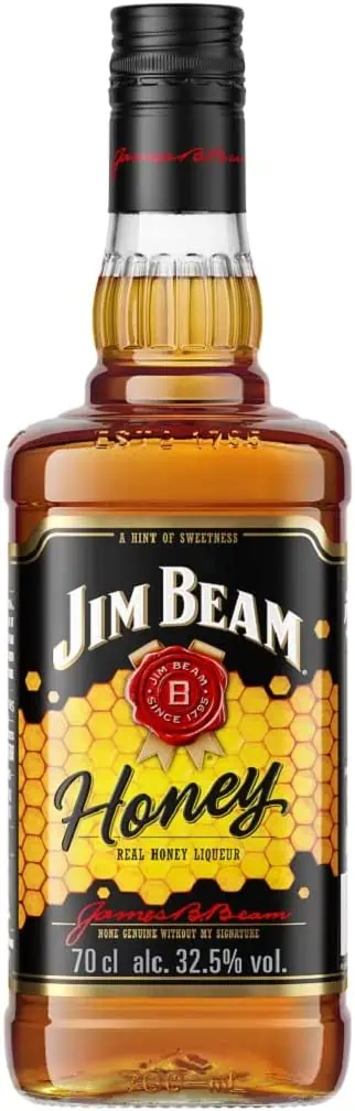 Jim Beam Honey Bourbon Whiskey mit Honig-Likör (32,5%, 0.7 l) ab 10,44 € inkl. Prime-Versand