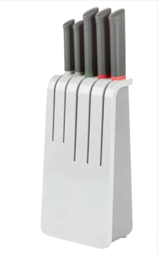 Joseph Joseph Duo Messerblock-Set 6tlg., mit Edelstahlklingen für 30,94 € inkl. Versand (statt 44,99 €)