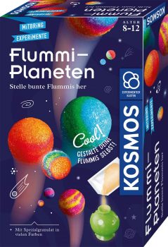 KOSMOS Flummi Planeten, bunte Flummis selbst herstellen