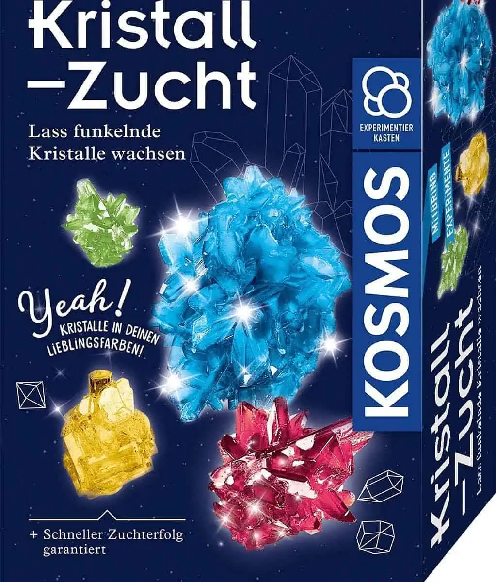 KOSMOS (657840) Kristall-Zucht Experimentierset – Kristalle in deinen Lieblingsfarben (für Kinder ab 10 Jahren) für 4,99 € inkl. Prime-Versand (statt 11,49 €)