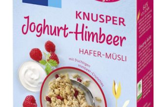 Kölln Müsli Knusper Joghurt Himbeer weniger Fett er Pack x g Amazon de Lebensmittel Getränke