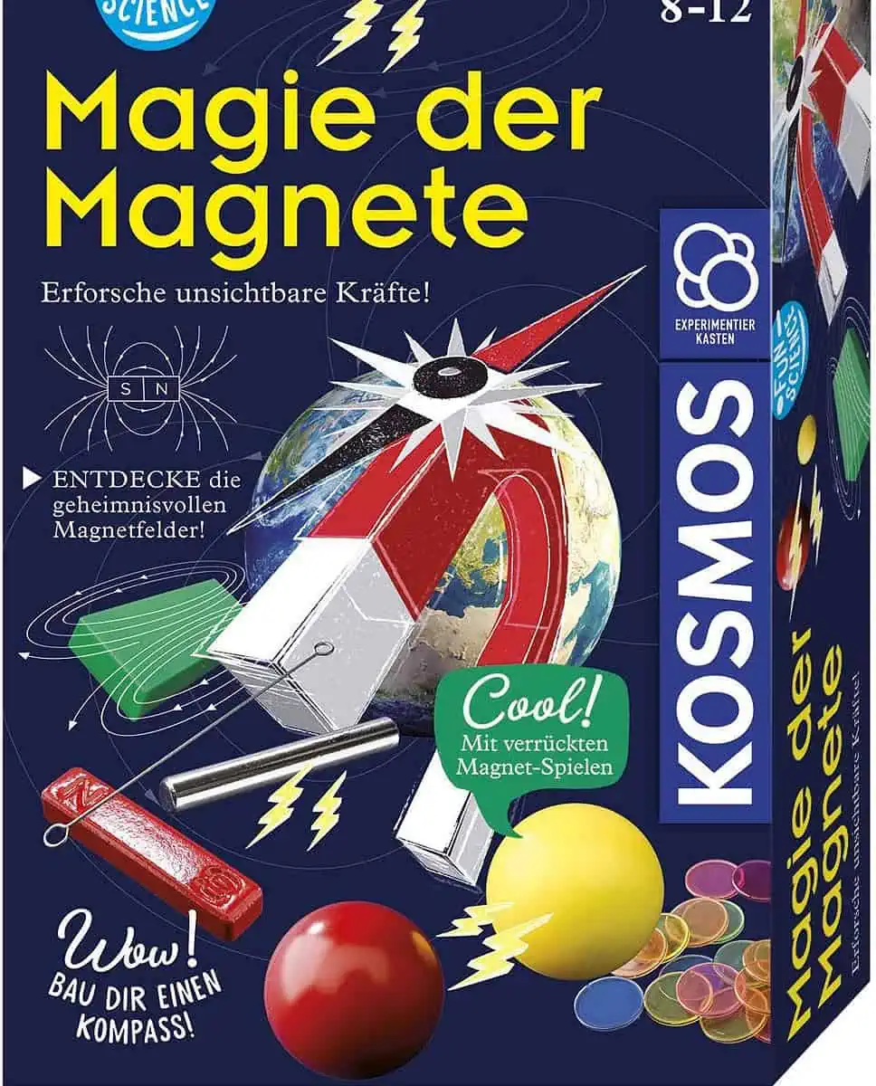 Kosmos Experimentierkasten Magie der Magnete (Mittel) für 12,99 € inkl. Prime-Versand (statt 15,98 €)