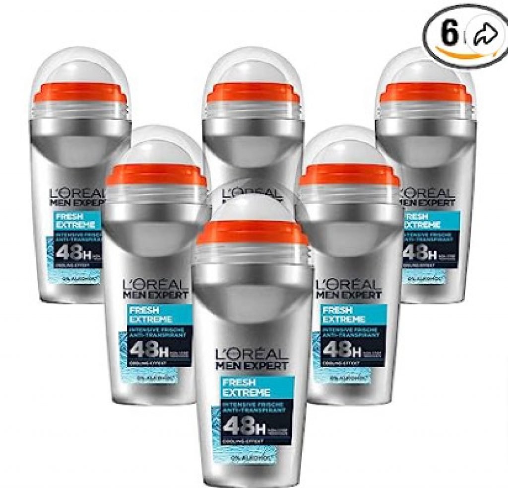 L Oréal Men Expert Kühlendes Deo Für Männer Intensiver Deoroller Gegen Geruchsentwicklung Für Stunden Ultra Cooling Effekt Fresh Extreme X Ml Amazon De Kosmetik Parfüms Hautpflege