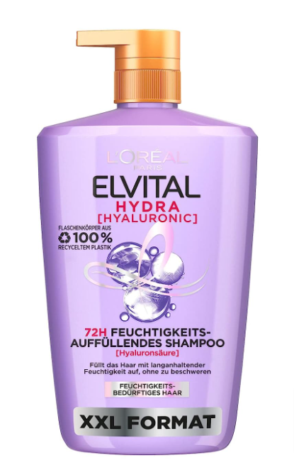 L Oréal Paris Elvital Feuchtigkeitsspendendes Shampoo Für Glänzendes