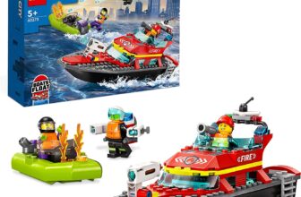 LEGO City Feuerwehrboot, Spielzeug (schwimmt im Wasser)