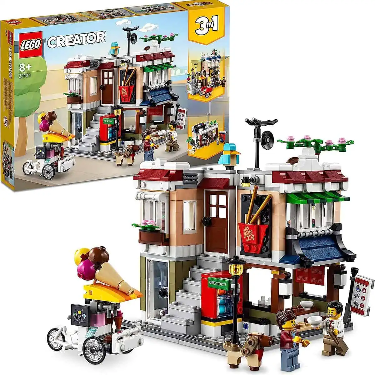 LEGO Creator (31131) Nudelladen für 27,72 € inkl. Prime-Versand (statt 35,94 €)