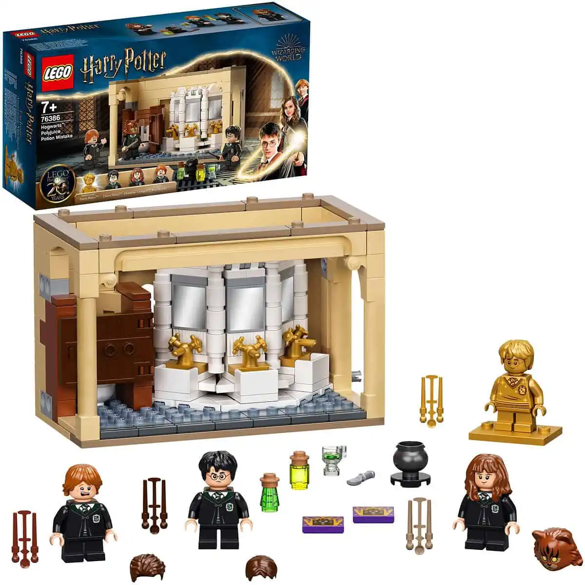 LEGO Harry Potter Hogwarts Misslungener Vielsaft-Trank (76386) für 11,99 € inkl. Versand (statt 18,29 €)