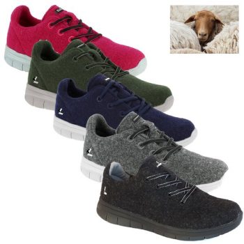 Lackner Schafswolle Schuhe Wonder, Freizeit Outdoorschuhe