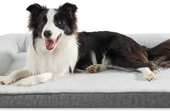 Orthopädisches Hundebett für große Hunde mit ergonomischem Design