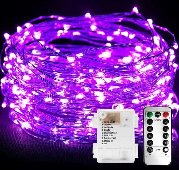 Lichterkette  Batterie 10M 100 LED Wasserdicht Lichterkette für 5,99 € inkl. Prime-Versand (statt 8,99 €)