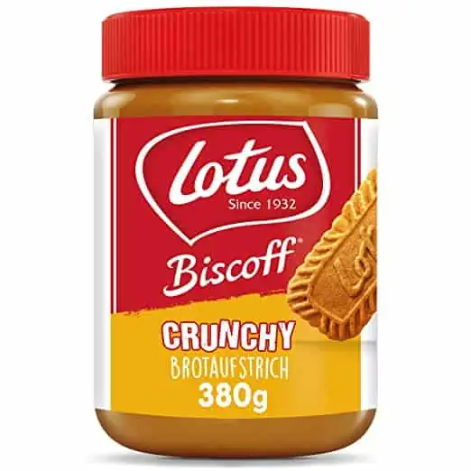 Lotus Biscoff Crunchy Brotaufstrich 380g ab 3,04 € inkl. Prime-Versand