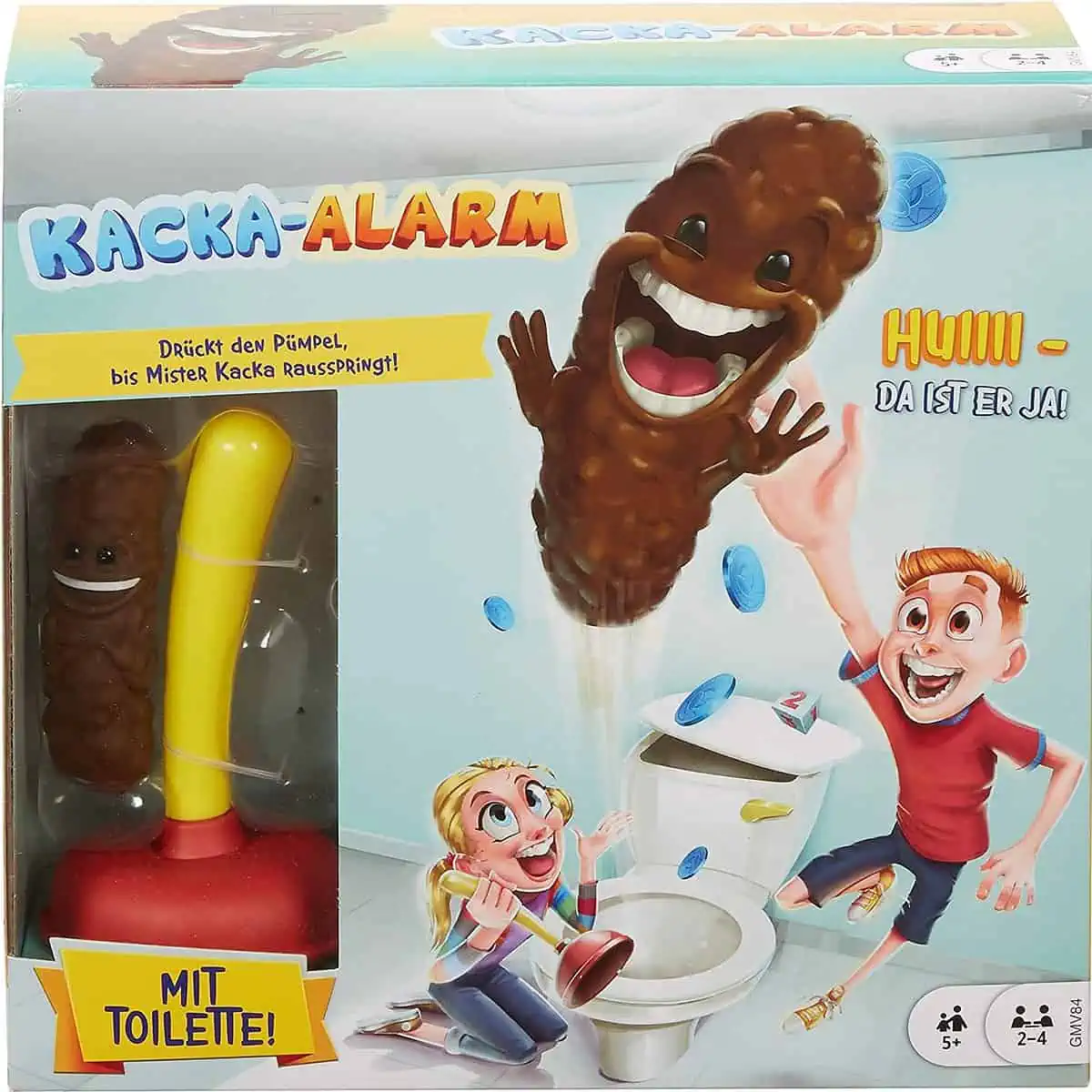 MATTEL Kacka-Alarm 💩 🤣 – viel Gelächter für einen Spieleabend mit Toilette für 18,79 € inkl. Prime-Versand (statt 24,54 €)
