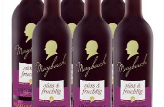 Maybach Spätburgunder Rotwein süß und fruchtig x l Amazon de Lebensmittel Getränke