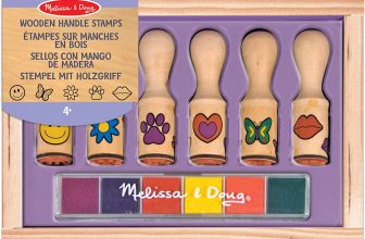 Melissa & Doug Happy Handles Stempelset aus Holz