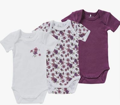 NAME IT Baby Mädchen er Pack Kurzarm Bodys Amazon.de Fashion