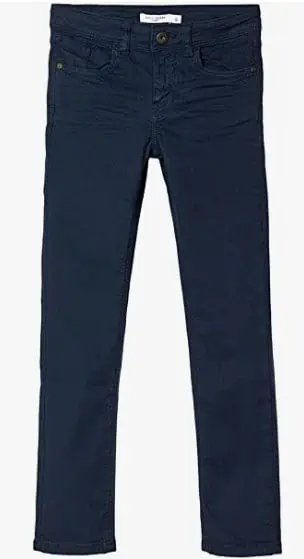 NAME IT Boy Twillhose X-Slim Fit (Gr. 80 – 164) für 8,99 € inkl. Prime-Versand (statt 18,98 €)