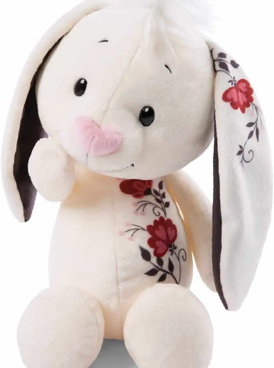 NICI 47474 Love Hase Forever in My Heart (25cm) romantisch mit Blumendruck Plüschtier für 14,90 € inkl. Prime-Versand (statt 20,94 €)