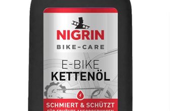 NIGRIN BIKE CARE E Bike Kettenöl, ml Flasche, Fahrradkettenöl, verringert Reibung, macht Fahrrad