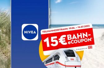 NIVEA und Deutsche Bahn – jetzt € Bahn eCoupon sichern