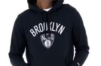 New Era Brooklyn Nets Logo NBA Herren Hoodie