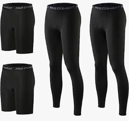 Odoland Herren Kompressionsshorts im 4er Pack für 19,99 € inkl. Prime-Versand (statt 39,99 €)