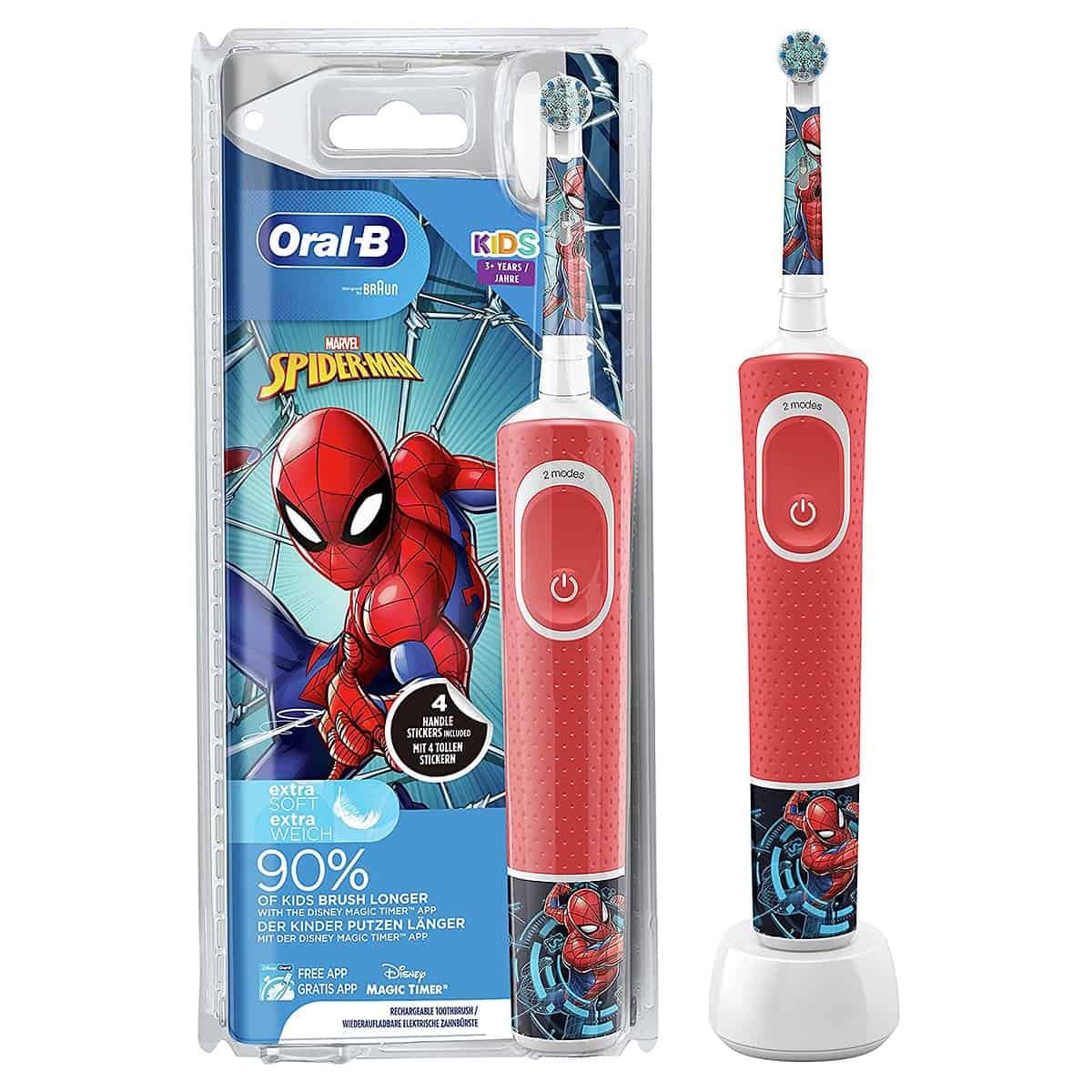 Oral B Kids Spiderman Elektrische Zahnbürste