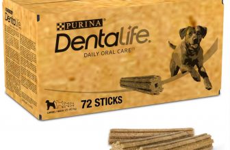 PURINA DENTALIFE Maxi Hunde Zahnpflege Snacks reduziert Zahnsteinbildung, Huhn, große Hunde, Stic