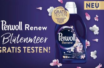 Perwoll Renew Blütenmeer Gratis Testen