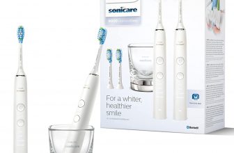 Philips Sonicare DiamondClean Elektrische Zahnbürste Doppelpack ( Schallzahnbürsten, Ladegläsern, Premium Bürstenköpfe)